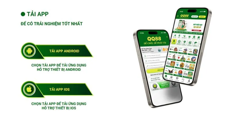 Dễ dàng tải app thông qua hệ điều hành Android